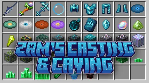 ZAM's Casting & Caving — Minecraft mod, rasm 1