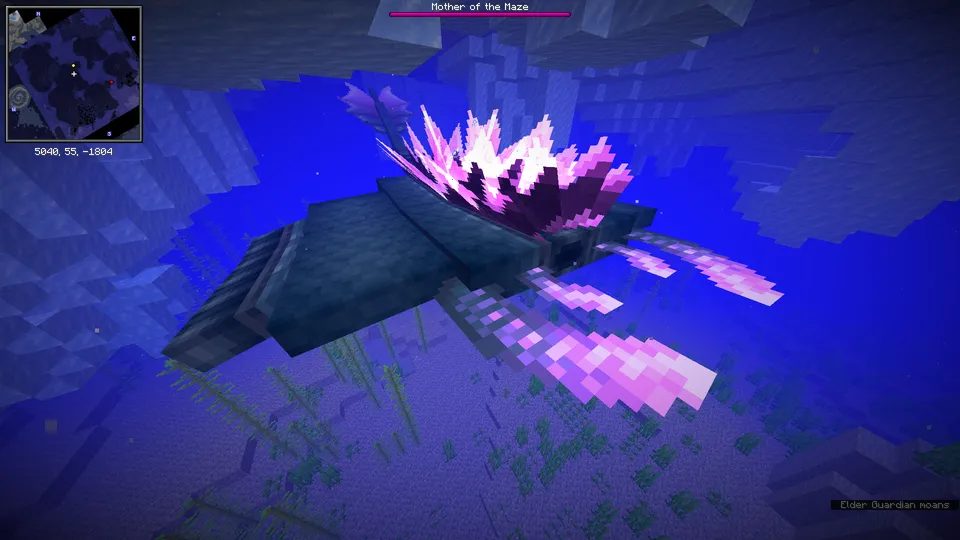 Mini-boss Boss Bars — Minecraft mod, rasm 7