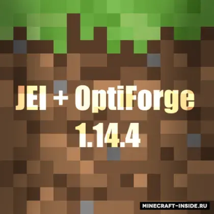 Ishlaydigan yig'indi: Forge+OptiFine+JEI
