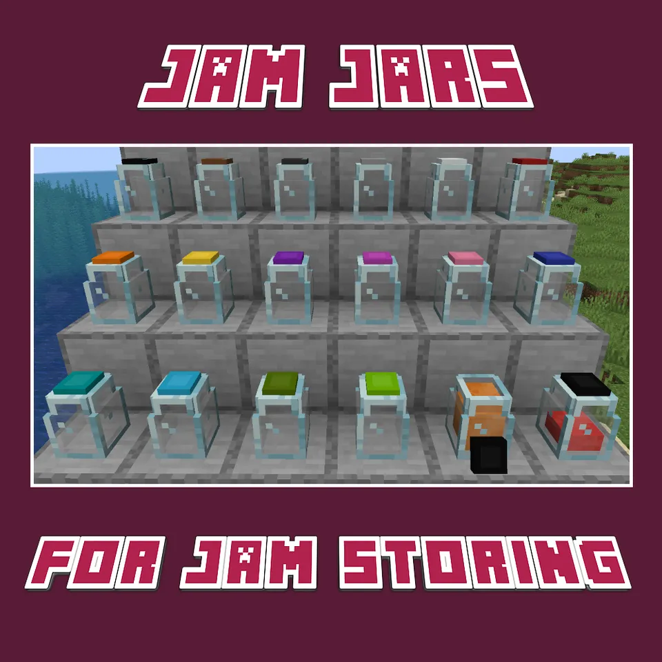 Jam & Jelly — Minecraft mod, rasm 2
