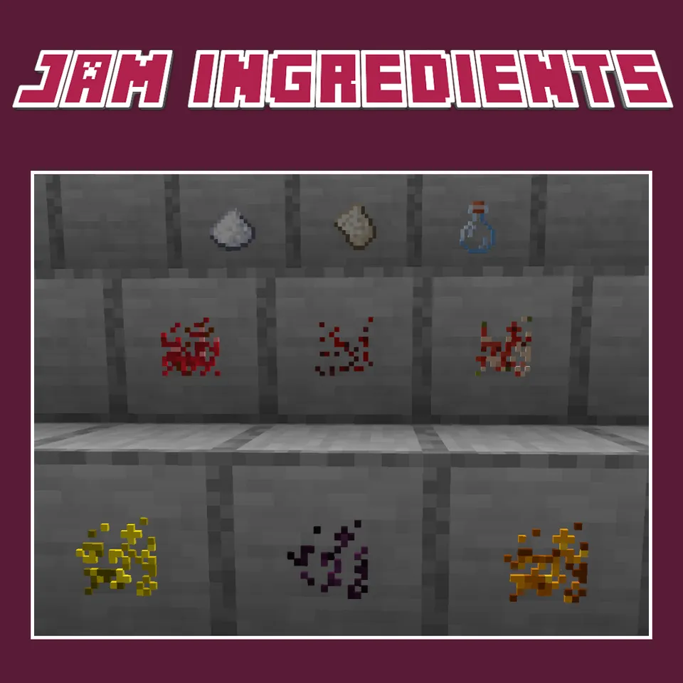 Jam & Jelly — Minecraft mod, rasm 5