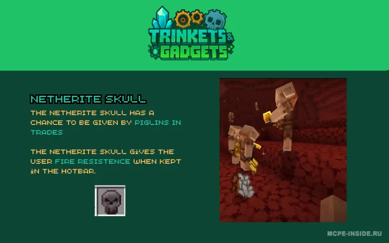 Bezaklar va gadjetlar — Minecraft mod, rasm 4