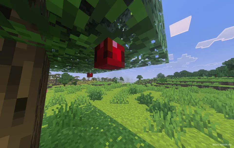 Daraxtdagi olmalar — Minecraft mod, rasm 3