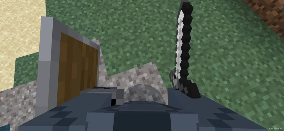 1-shaxsdan realistik ko'rinish — Minecraft mod, rasm 1