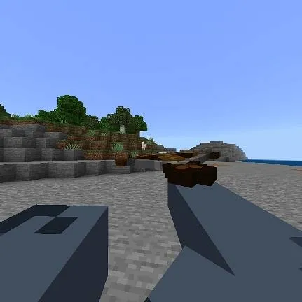 1-shaxsdan realistik ko'rinish — Minecraft mod, rasm 2