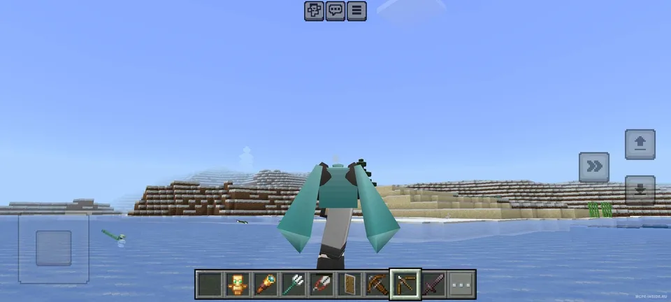 Miku bilan animatsiyalar — Minecraft mod, rasm 2