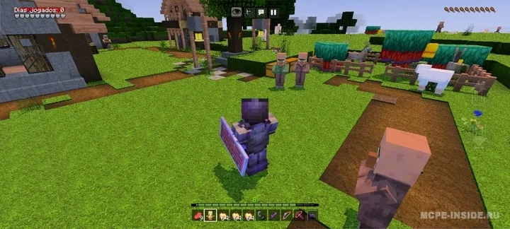 Omon qolishda kreativ — Minecraft mod, rasm 1