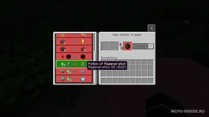 Savdogar-goblinlar — Minecraft mod, rasm 3