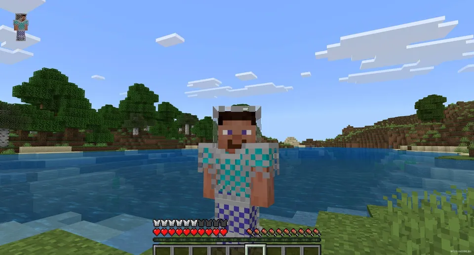 Rangdor ziroh chizig'i — Minecraft mod, rasm 2