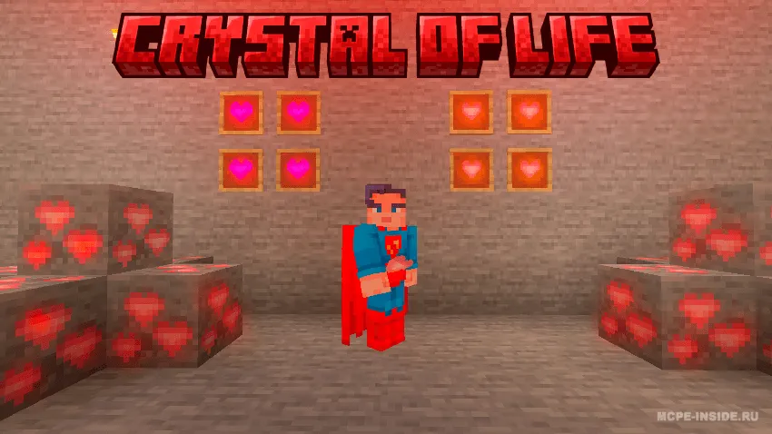 Hayot kristalli — Minecraft mod, rasm 1