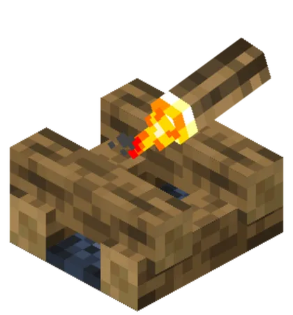 Lit on fire — Minecraft mod, rasm 1