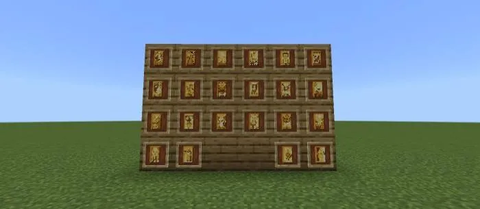 Taro kartalari — Minecraft mod, rasm 1