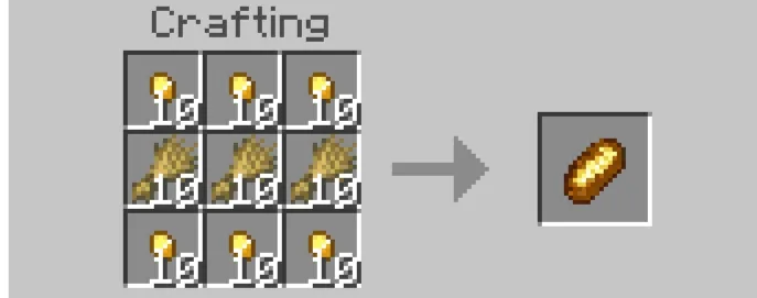 Ko'proq oltin taomlar — Minecraft mod, rasm 1