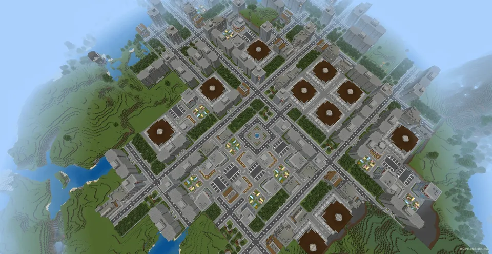 Tasodifiy shahar tuzilmalari to'plami — Minecraft mod, rasm 2
