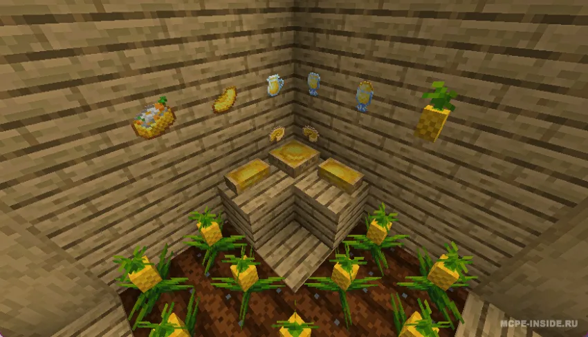 Ananas zavqi — Minecraft mod, rasm 1