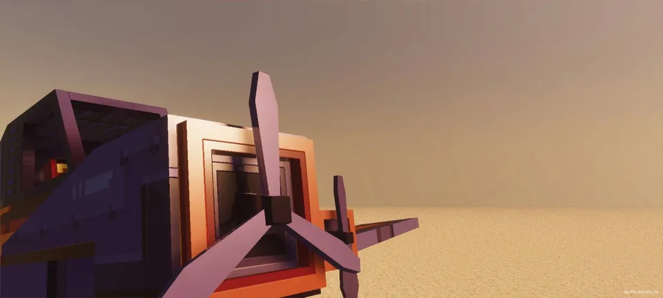 Osmonga intilgan — Minecraft mod, rasm 3