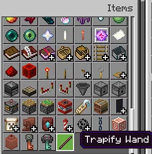 Qopqon-bloklar — Minecraft mod, rasm 1