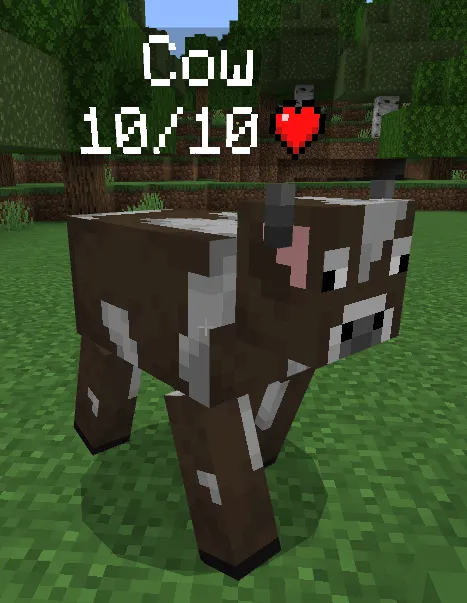 Oddiy sog'liq indikatori — Minecraft mod, rasm 2