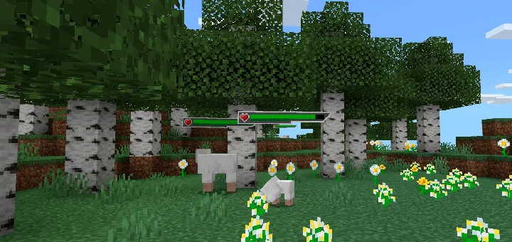 SAO shikastlanish indikatori — Minecraft mod, rasm 1