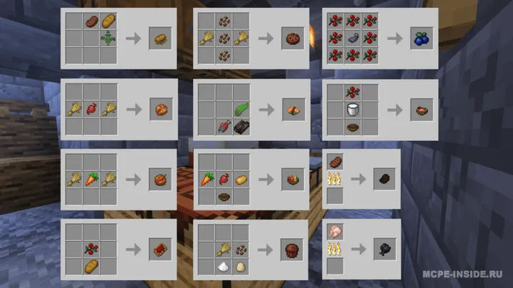 Oziq-ovqat kengaytmasi — Minecraft mod, rasm 2