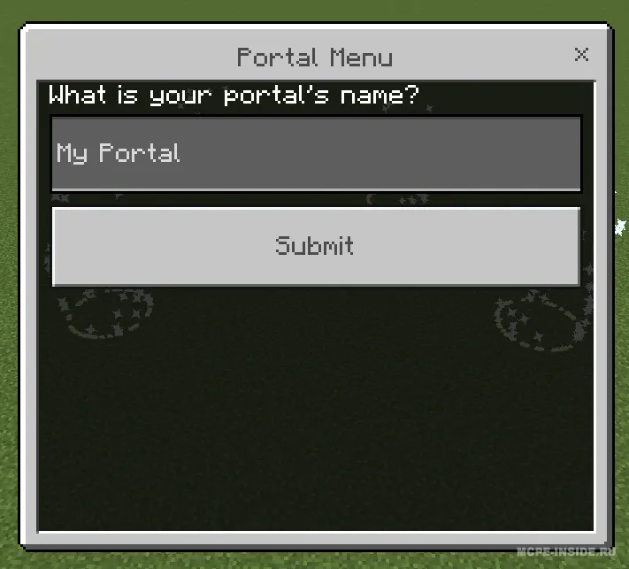 O'yinchilar portallari — Minecraft mod, rasm 1