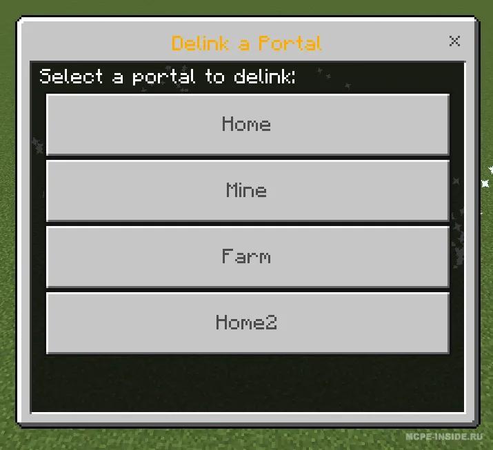 O'yinchilar portallari — Minecraft mod, rasm 2