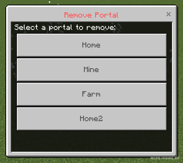 O'yinchilar portallari — Minecraft mod, rasm 3