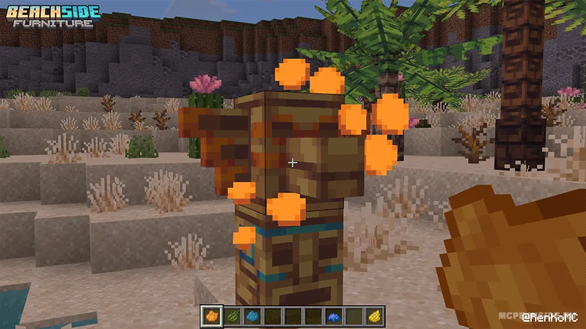 Plyaj mebellari — Minecraft mod, rasm 1