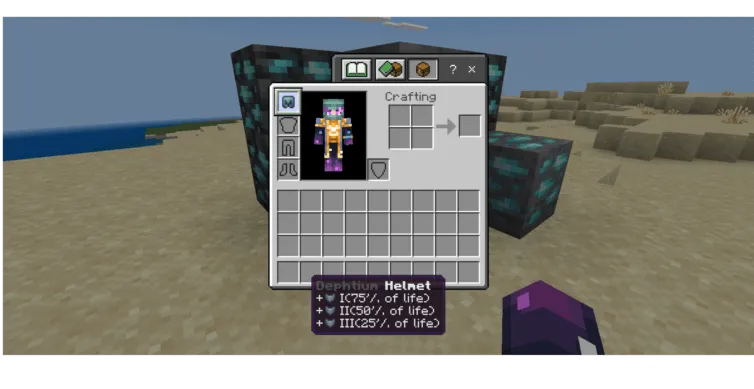 Deftium zirhi — Minecraft mod, rasm 4