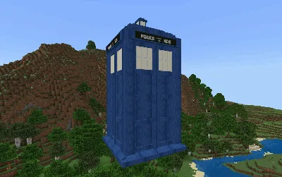 TARDIS — Minecraft mod, rasm 1