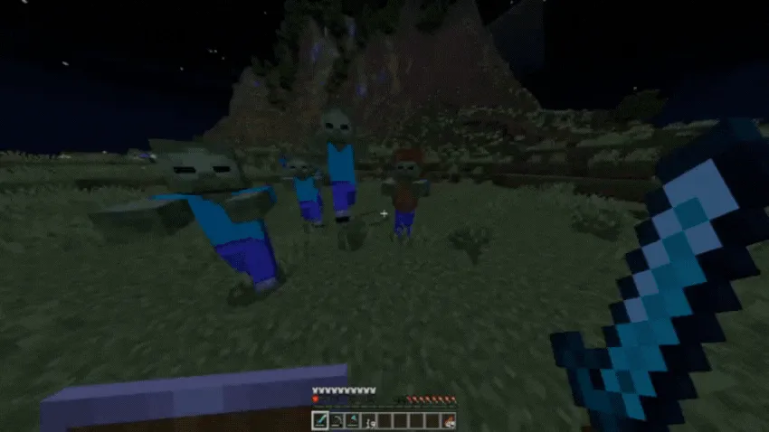 Qabr toshi — Minecraft mod, rasm 1