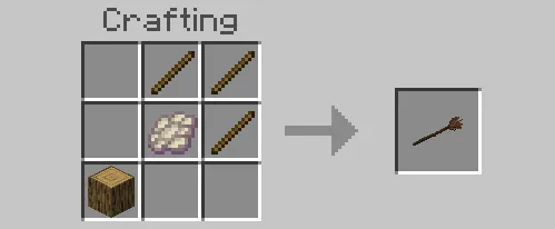 Sehrli supurgi — Minecraft mod, rasm 4