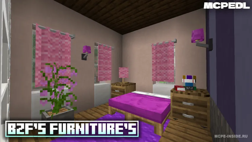 BZF furniturasi — Minecraft mod, rasm 3