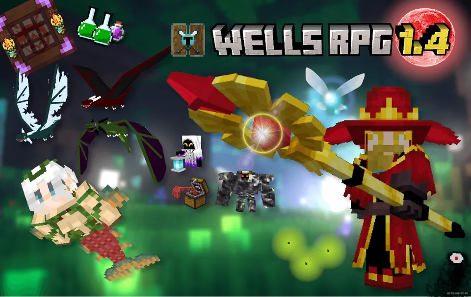 RPG sarguzasht — Minecraft mod, rasm 1
