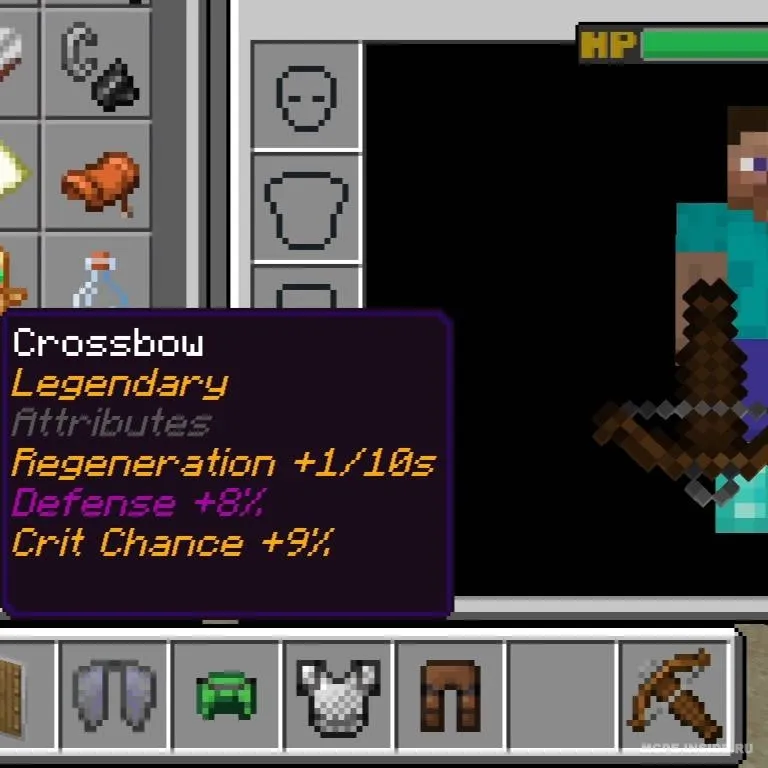 Noyoblik va statistika — Minecraft mod, rasm 1