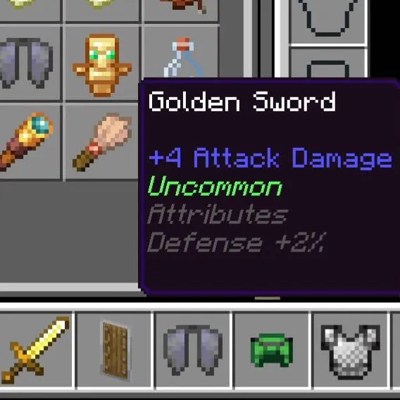 Noyoblik va statistika — Minecraft mod, rasm 4