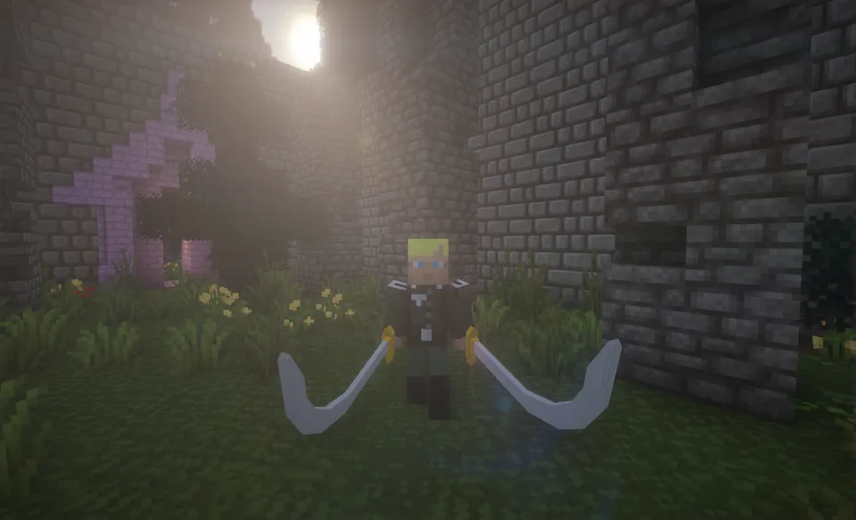 SRWP | Sunmori Radiance Weapon Pack — Minecraft mod, rasm 4