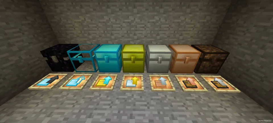Klassik Iron Chest — Minecraft mod, rasm 1