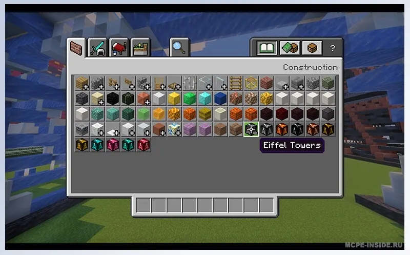 Tezkor Eyfel minorasi — Minecraft mod, rasm 3