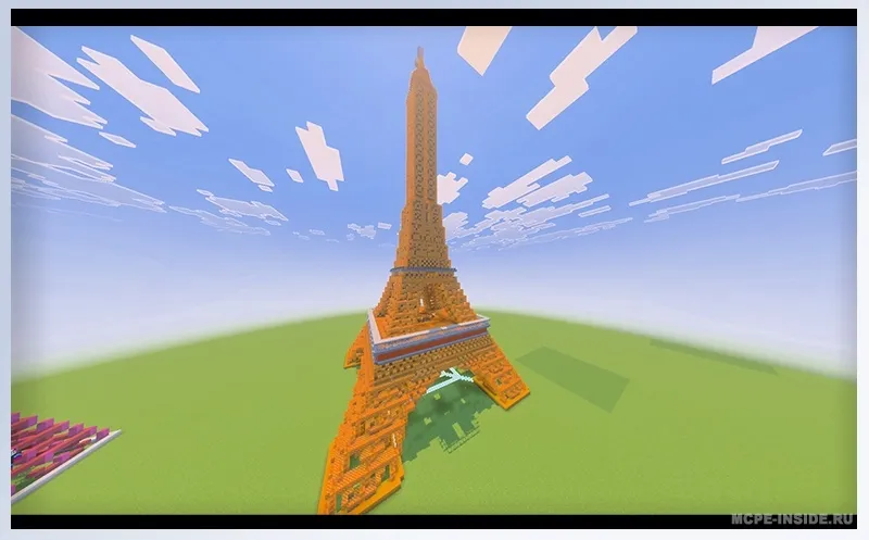 Tezkor Eyfel minorasi — Minecraft mod, rasm 4