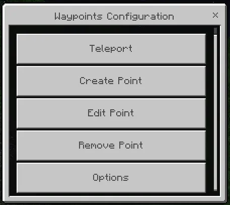 Ilg'or yo'l nuqtalari — Minecraft mod, rasm 1