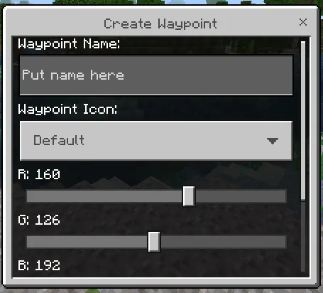 Ilg'or yo'l nuqtalari — Minecraft mod, rasm 2
