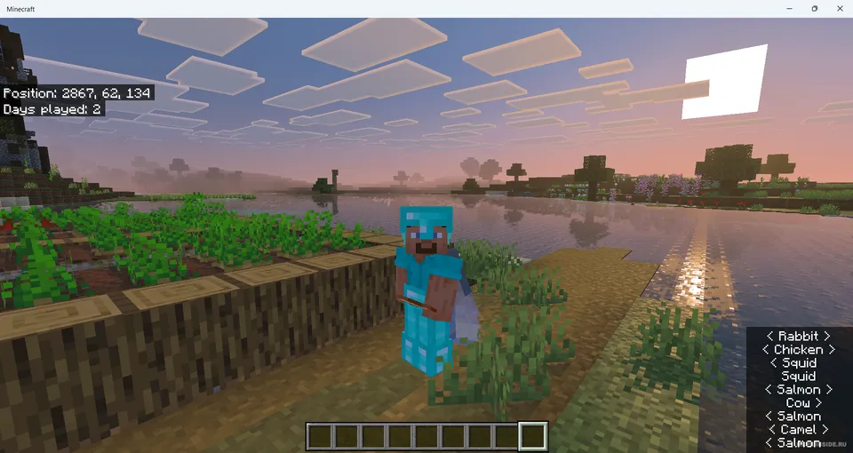 Yaqindagi moblar — Minecraft mod, rasm 1