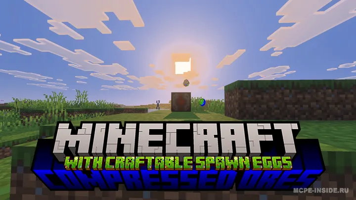 Siqilgan rudalar — Minecraft mod, rasm 1