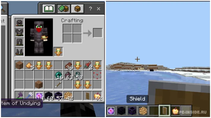 Oddiy avtototem — Minecraft mod, rasm 1