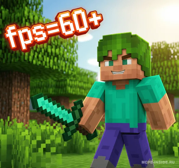 FPS hisoblagich — Minecraft mod, rasm 1