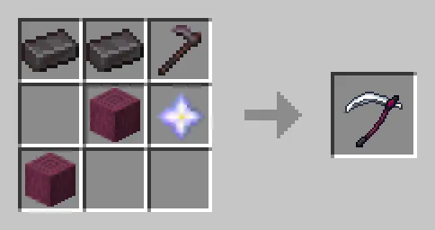 Grace, the Clownpierce's Scythe — Minecraft mod, rasm 3