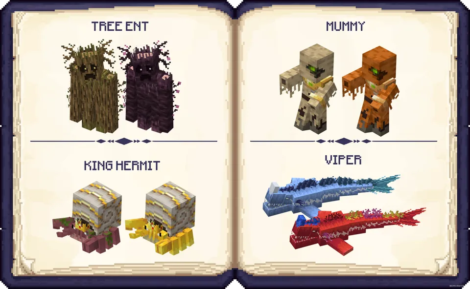 Yovvoyi hayvonlar — Minecraft mod, rasm 2