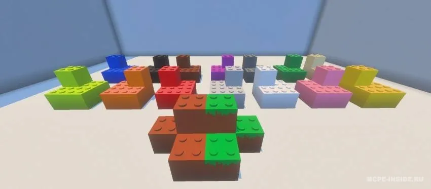 Piksel g'ishtlar — Minecraft mod, rasm 1