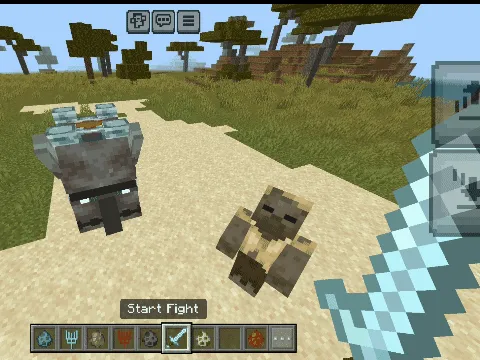 Moblar bilan janglar — Minecraft mod, rasm 3